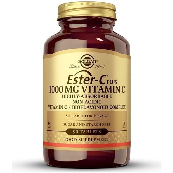 Solgar Ester C Plus 1000 Mg 90 Comps Solgar