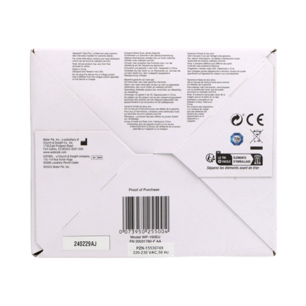 Waterpik Irrigador Bucal Ultra Plus Wp160