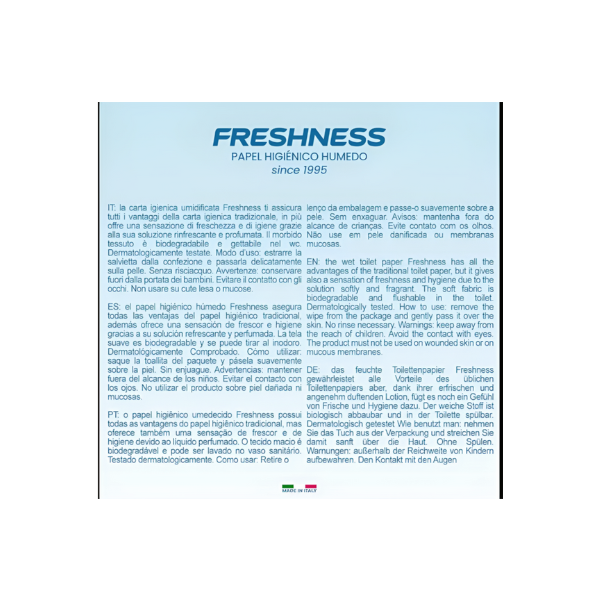 Freshness Toallitas WC  80 ud