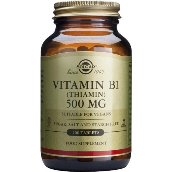 Solgar vitamin b1 thiamin suplemento alimenticio 500ml